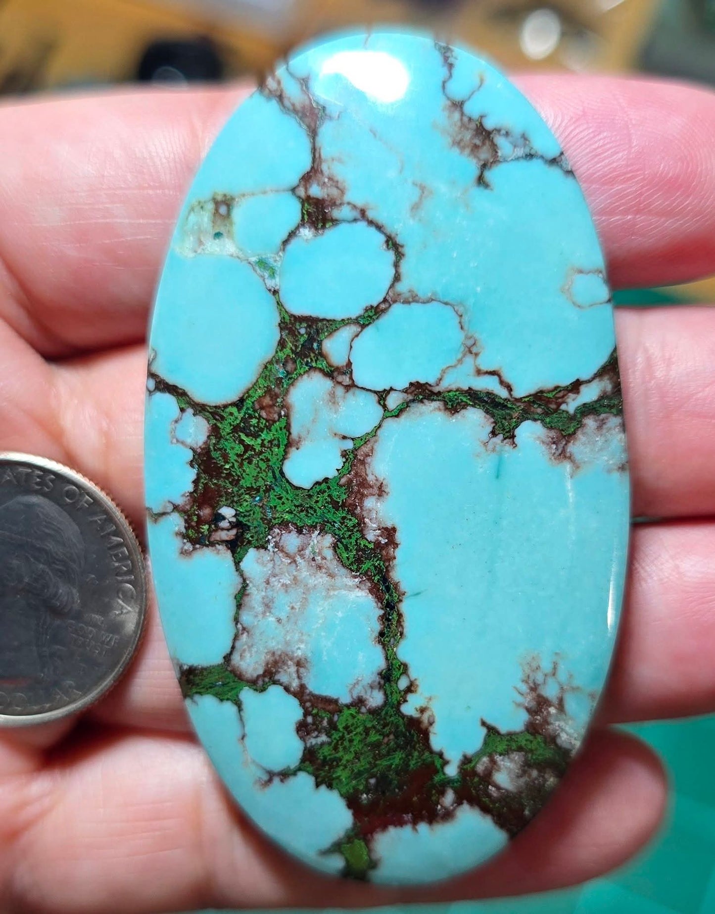 HUGE Turquoise Magnesite
