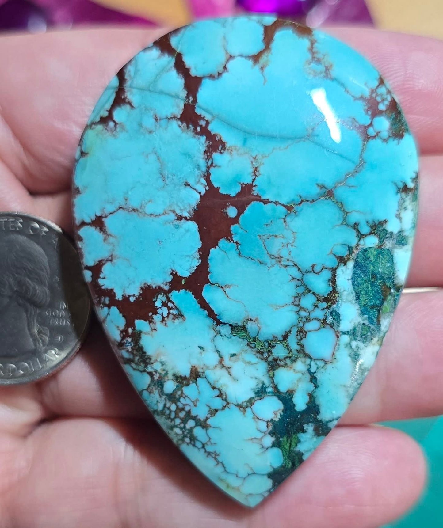 HUGE Turquoise Magnesite
