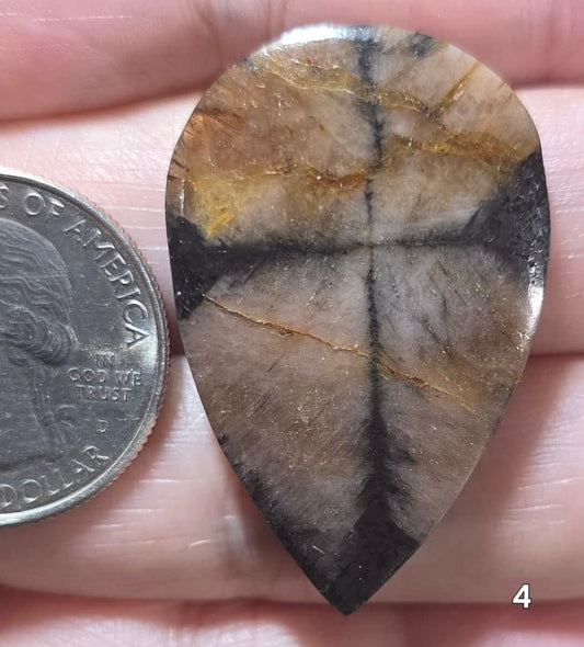 #4 Chiastolite Cross Stone