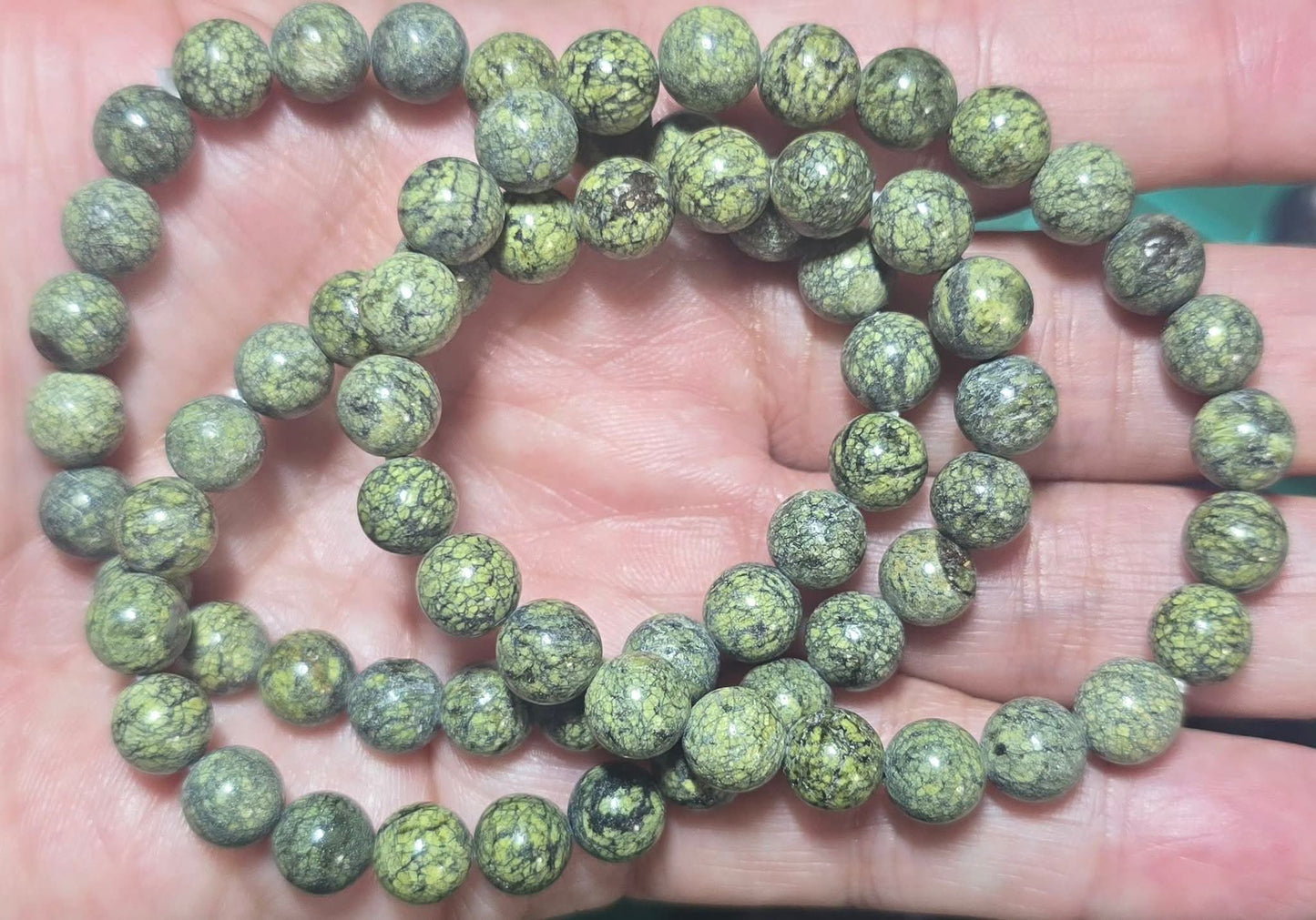 8mm Green Epidote