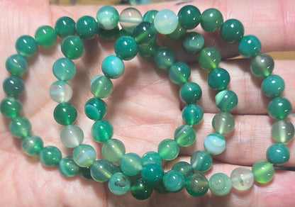 8mm Green Onyx