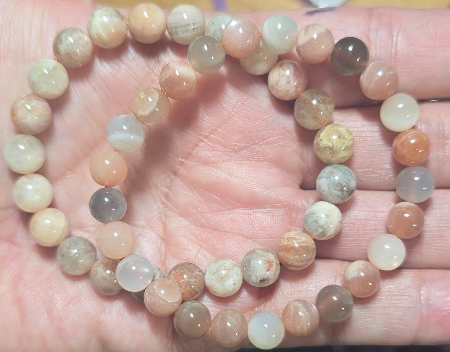 8mm Flower Agate