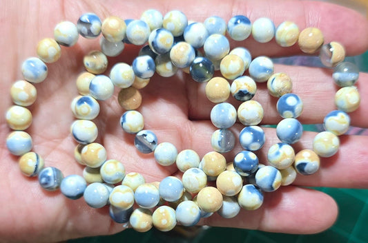8mm Shell Agate