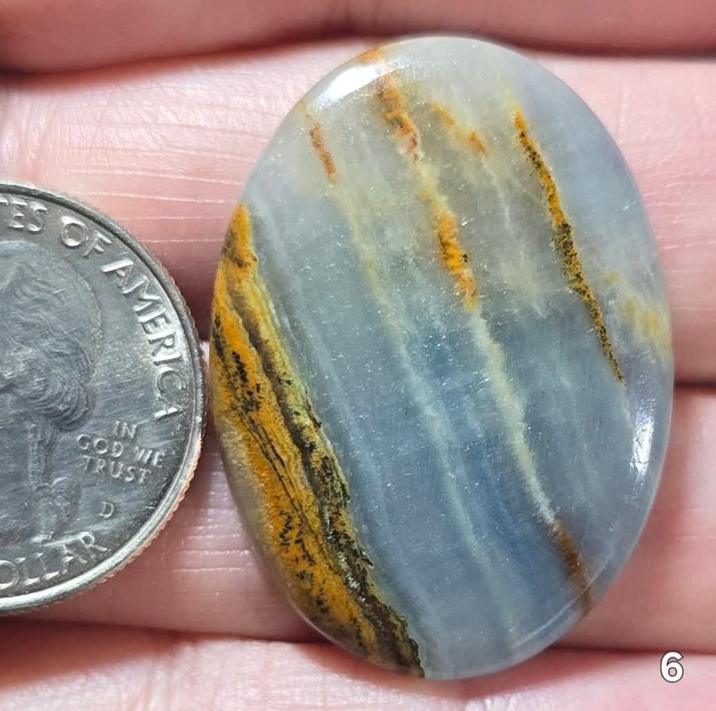 #6 Lemurian Blue Calcite