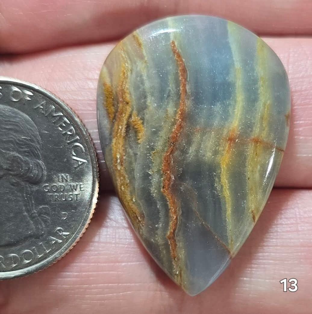 #13 Lemurian Blue Calcite