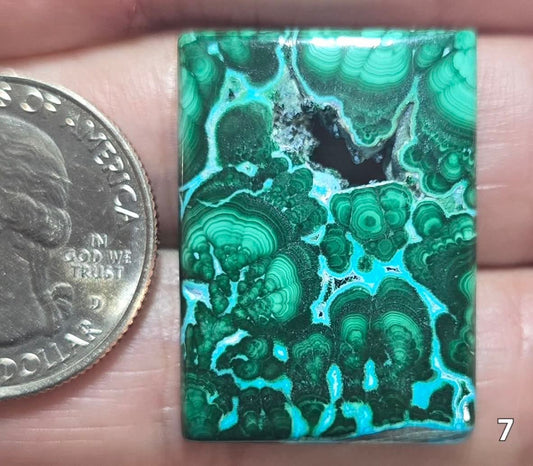 #7 Chrysocolla Malachite Druzy