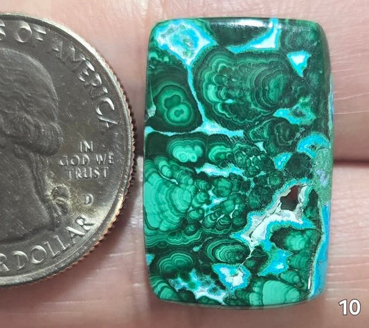 #10 Chrysocolla Malachite Druzy