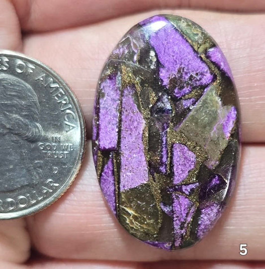 #5 Copper Stichtite Mosaic