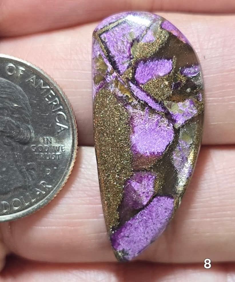 #8 Copper Stichtite Mosaic