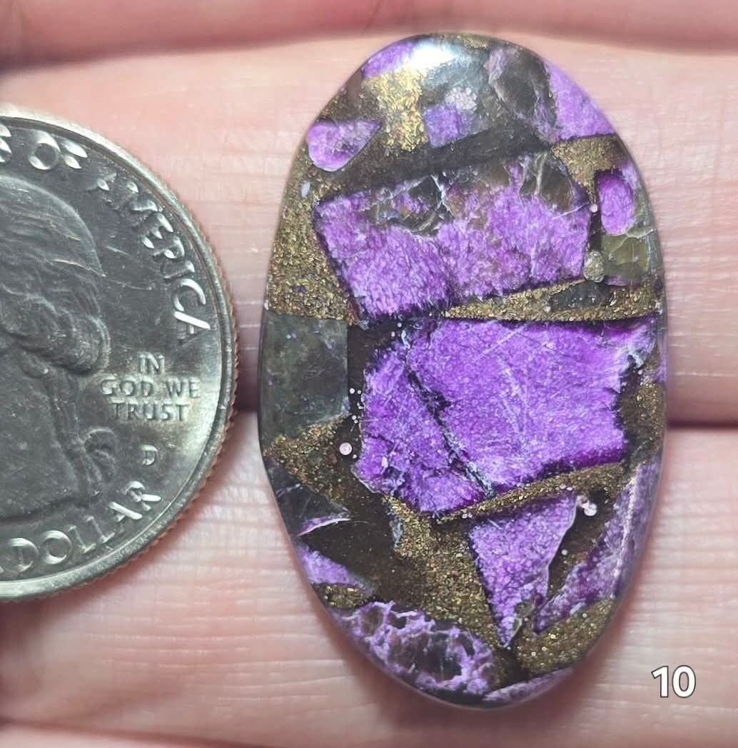 #10 Copper Stichtite Mosaic