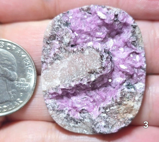 #3 Pink Cobalt Druzy