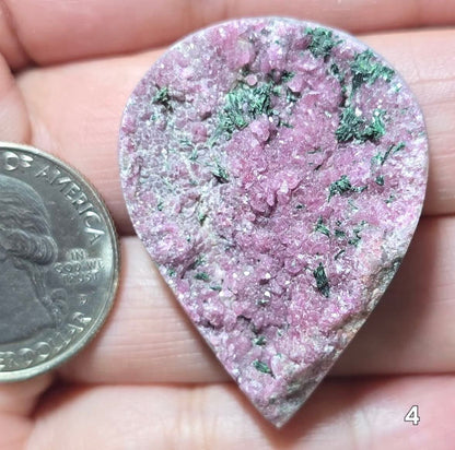 #4 Pink Cobalt Druzy