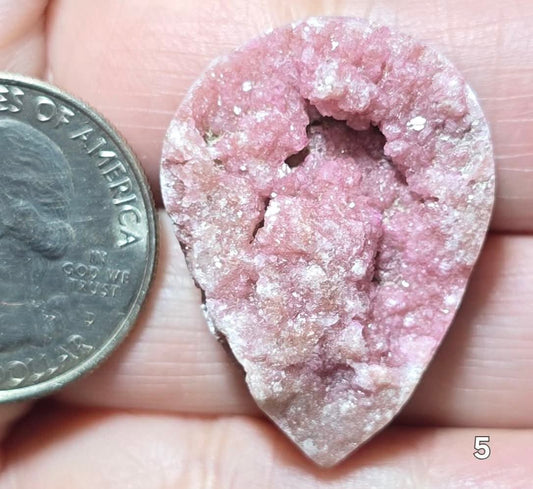 #5 Pink Cobalt Druzy