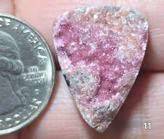 #11 Pink Cobalt Druzy
