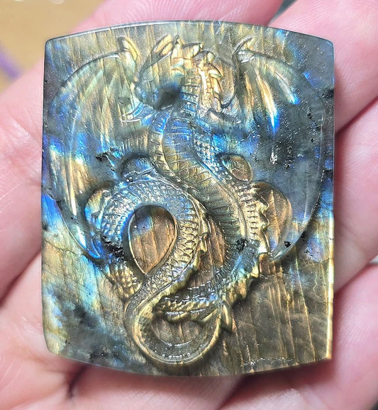Labradorite Dragon Tablet