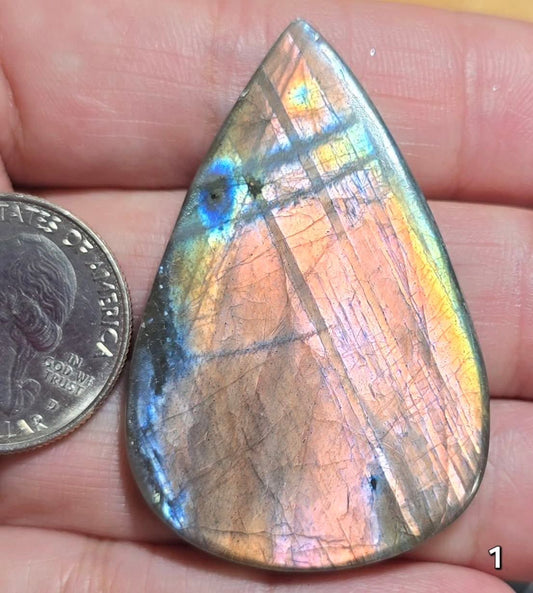 #1 Purple Spectrolite Labradorite