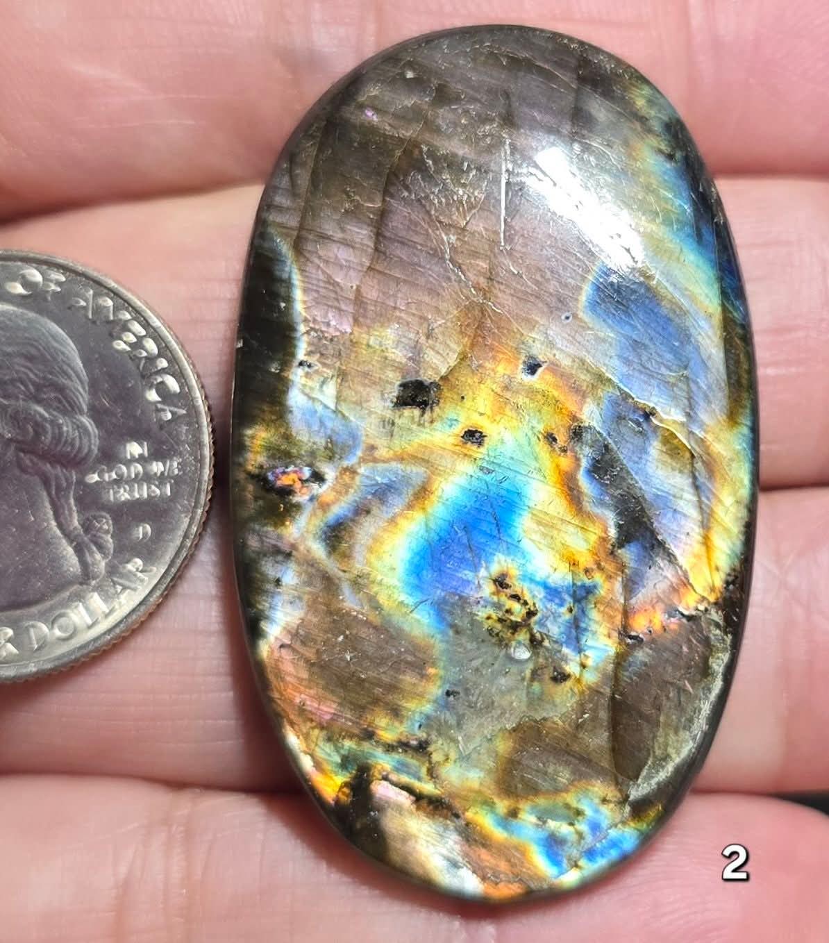 #2 Purple Spectrolite Labradorite