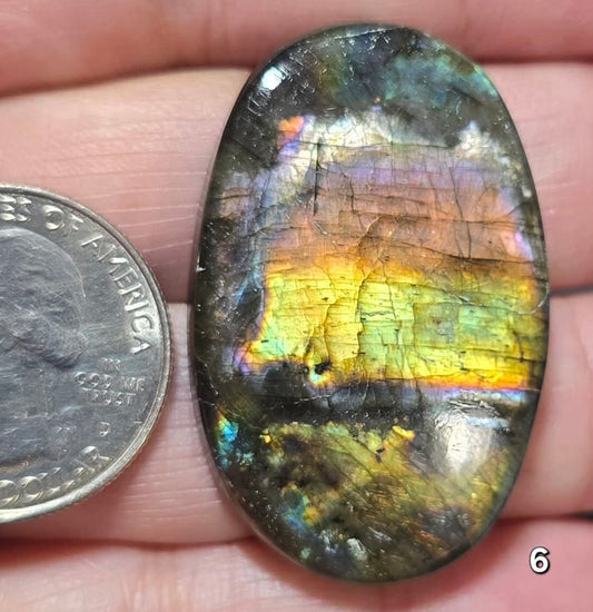 #6 Purple Spectrolite Labradorite