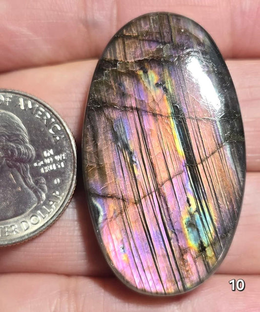 Labradorite Spectrolite Purple Spectrolite Labradorite Cabochons – Yogi Designs