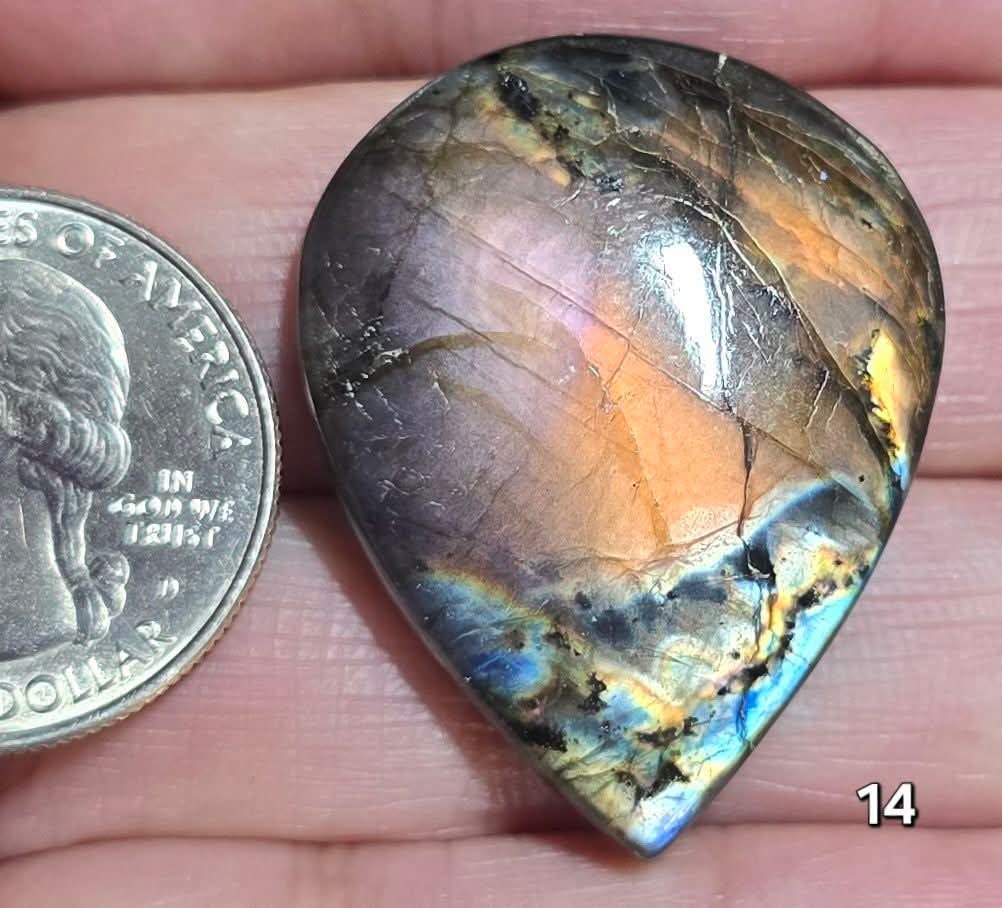 #14 Purple Spectrolite Labradorite