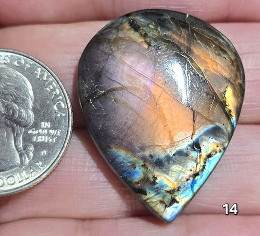 #14 Purple Spectrolite Labradorite