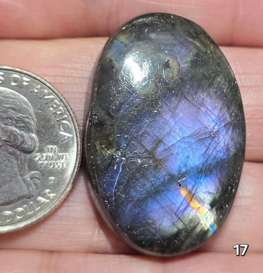 Labradorite Spectrolite Purple Spectrolite Labradorite Cabochons – Yogi Designs