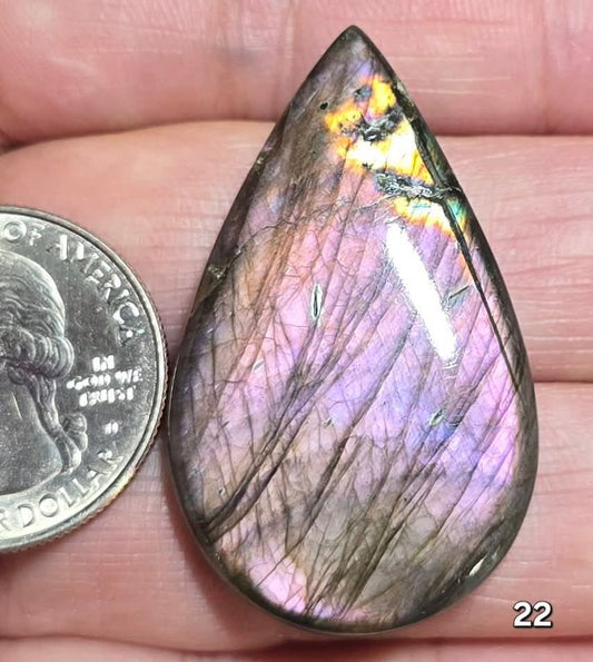 #22 Purple Spectrolite Labradorite