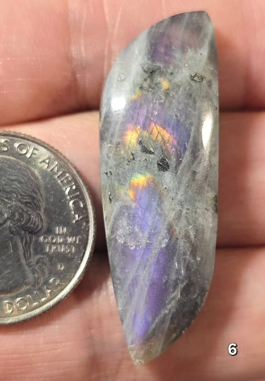 #6 Grey Labradorite