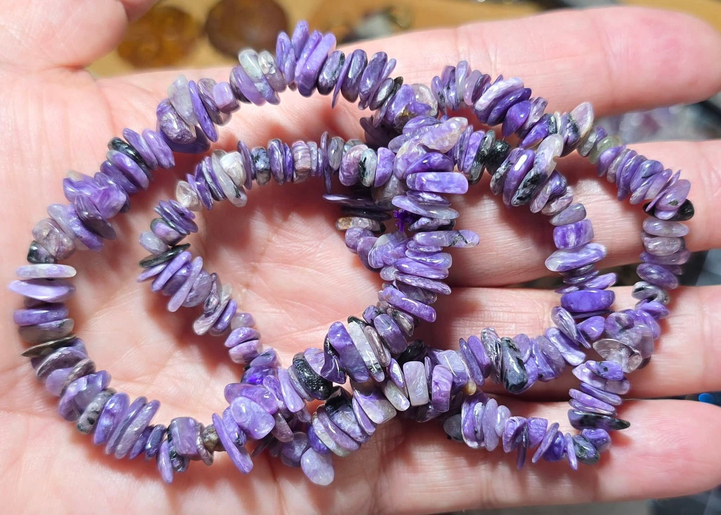 Charoite Chips