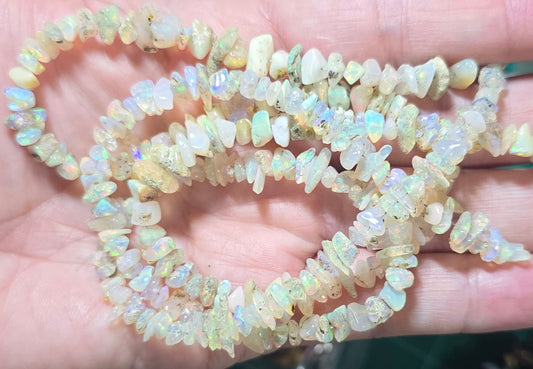 Ethiopian Opal Chips Strand