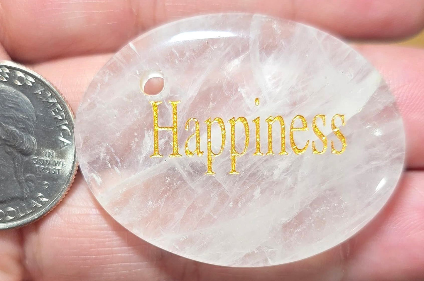 Clear Quartz Wish Stone