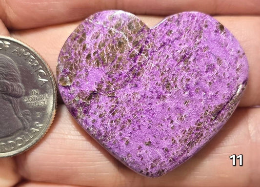 #11 Stichtite Heart
