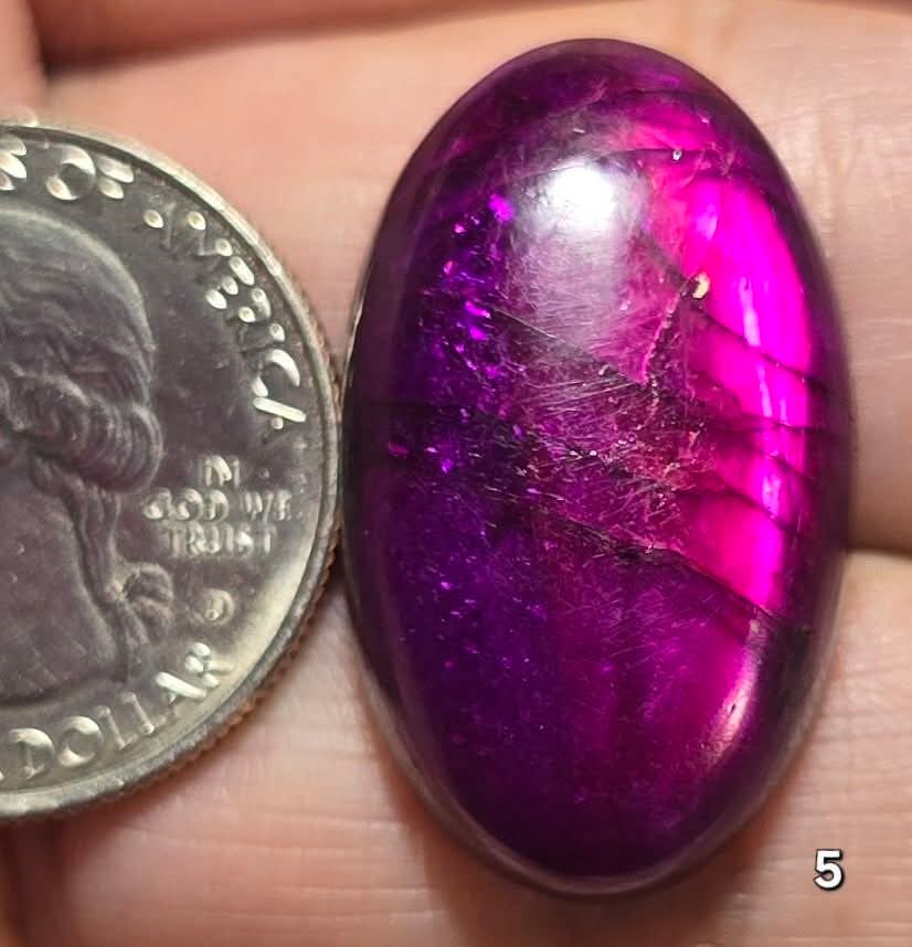 #5 Purple Labradorite