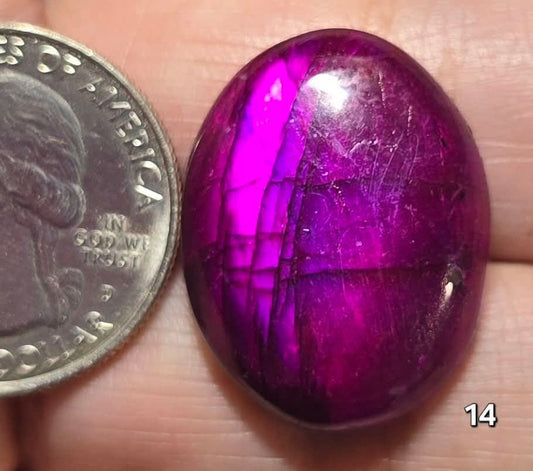 #14 Purple Labradorite