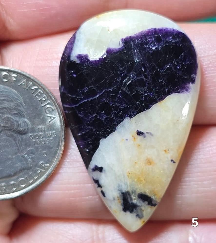 #5 Purple Fluorite Calcite