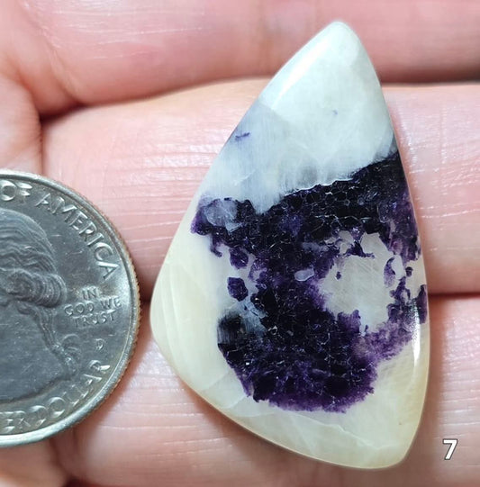 #7 Purple Fluorite Calcite