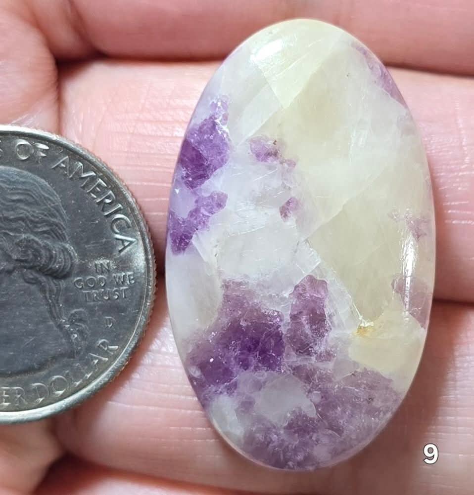 #9 Purple Fluorite Calcite