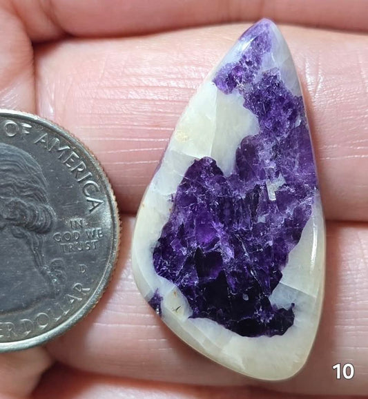 #10 Purple Fluorite Calcite