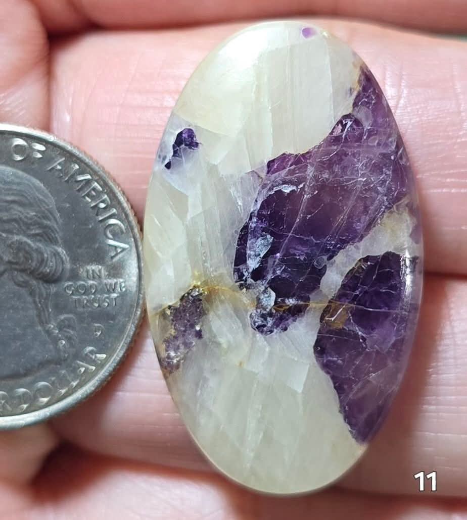 #11 Purple Fluorite Calcite