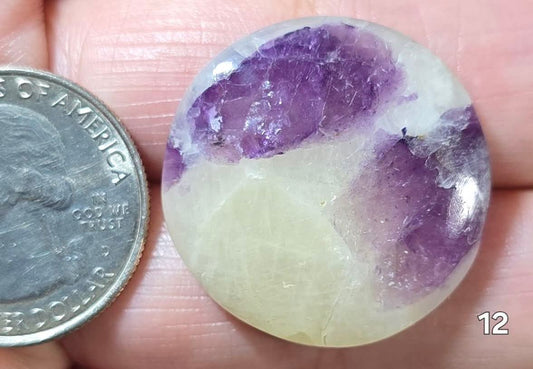 #12 Purple Fluorite Calcite