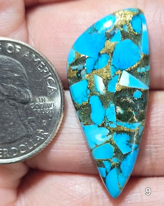 #9 Blue Mojave Turquoise