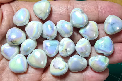 Aura Howlite Mini Hearts