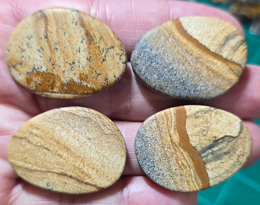 Picture Jasper Beads