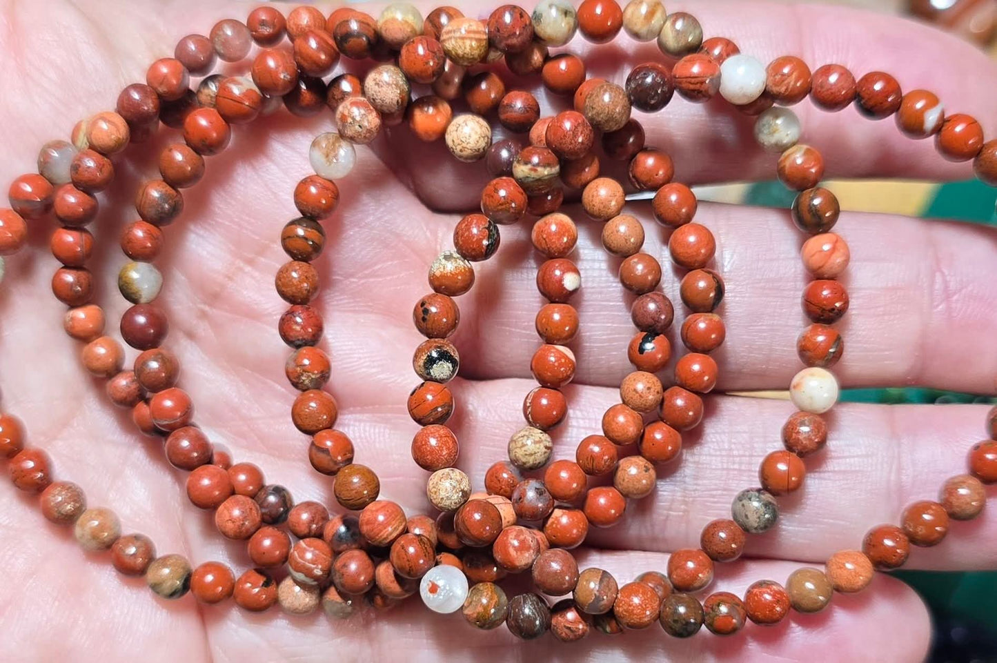 4mm Red Jasper