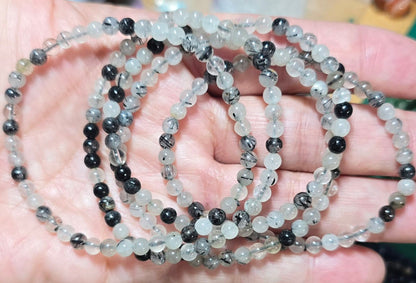 4mm Black Rutile Quartz