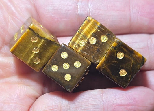 Tiger Eye Dice