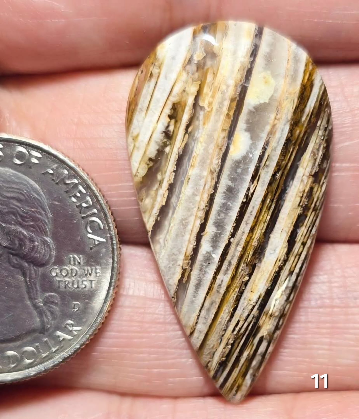 #11 Lattice Agate