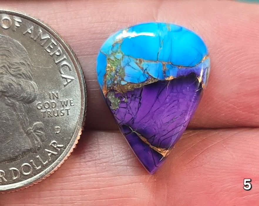 #5 Violet Blue Dahlia