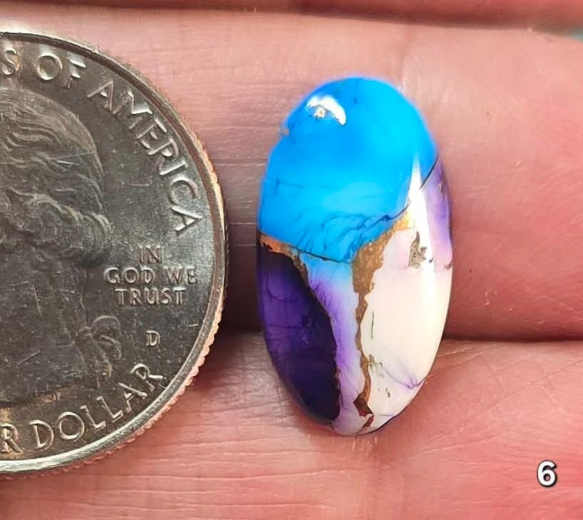 #6 Violet Blue Dahlia