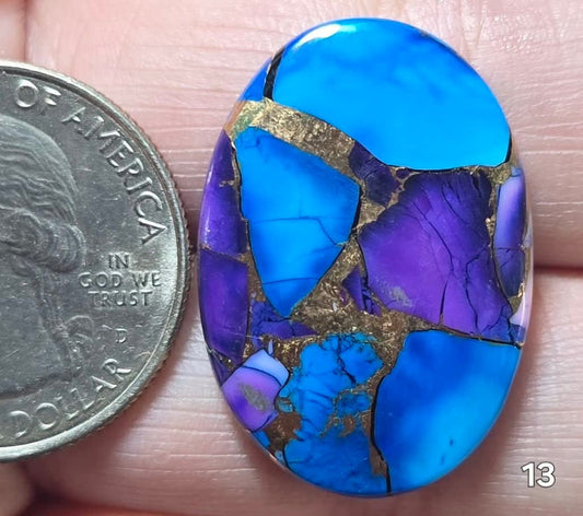 #13 Violet Blue Dahlia